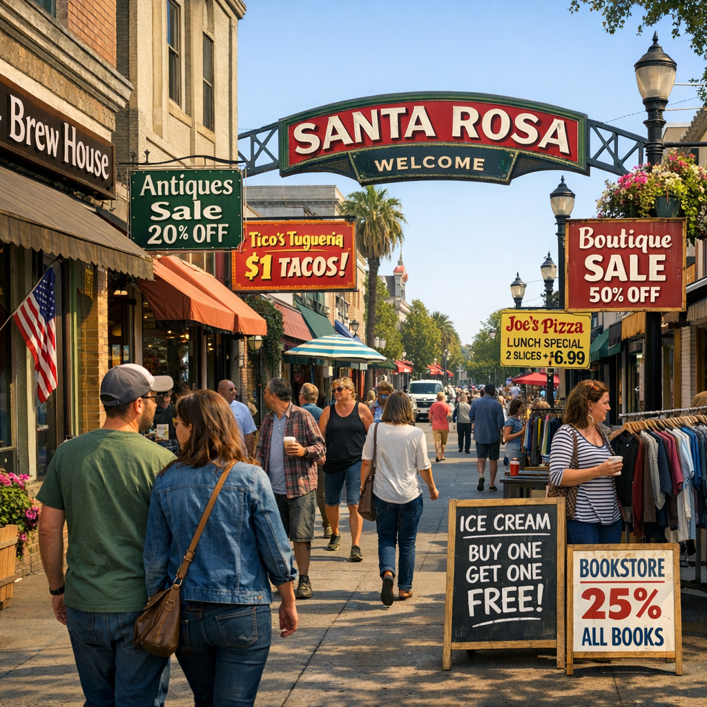 Exclusive Deals from Santa Rosa’s Local Businesses