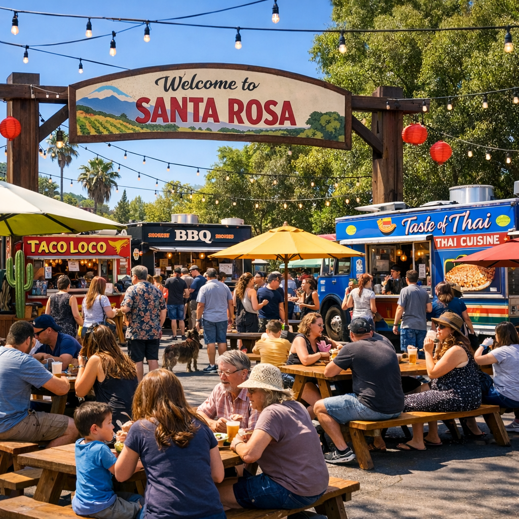 Exploring Santa Rosa’s Vibrant Food Truck Scene