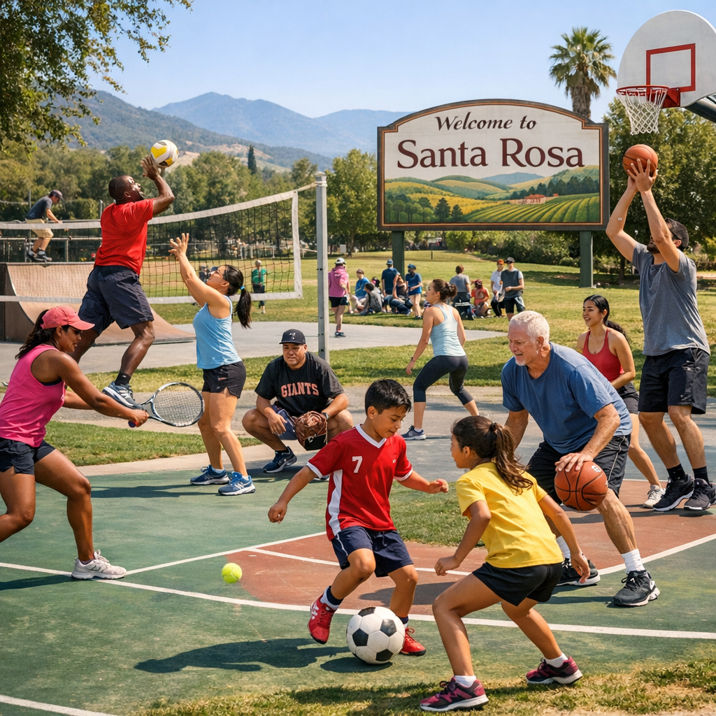 Santa Rosa’s Thriving Sports Scene: Opportunities for All Ages