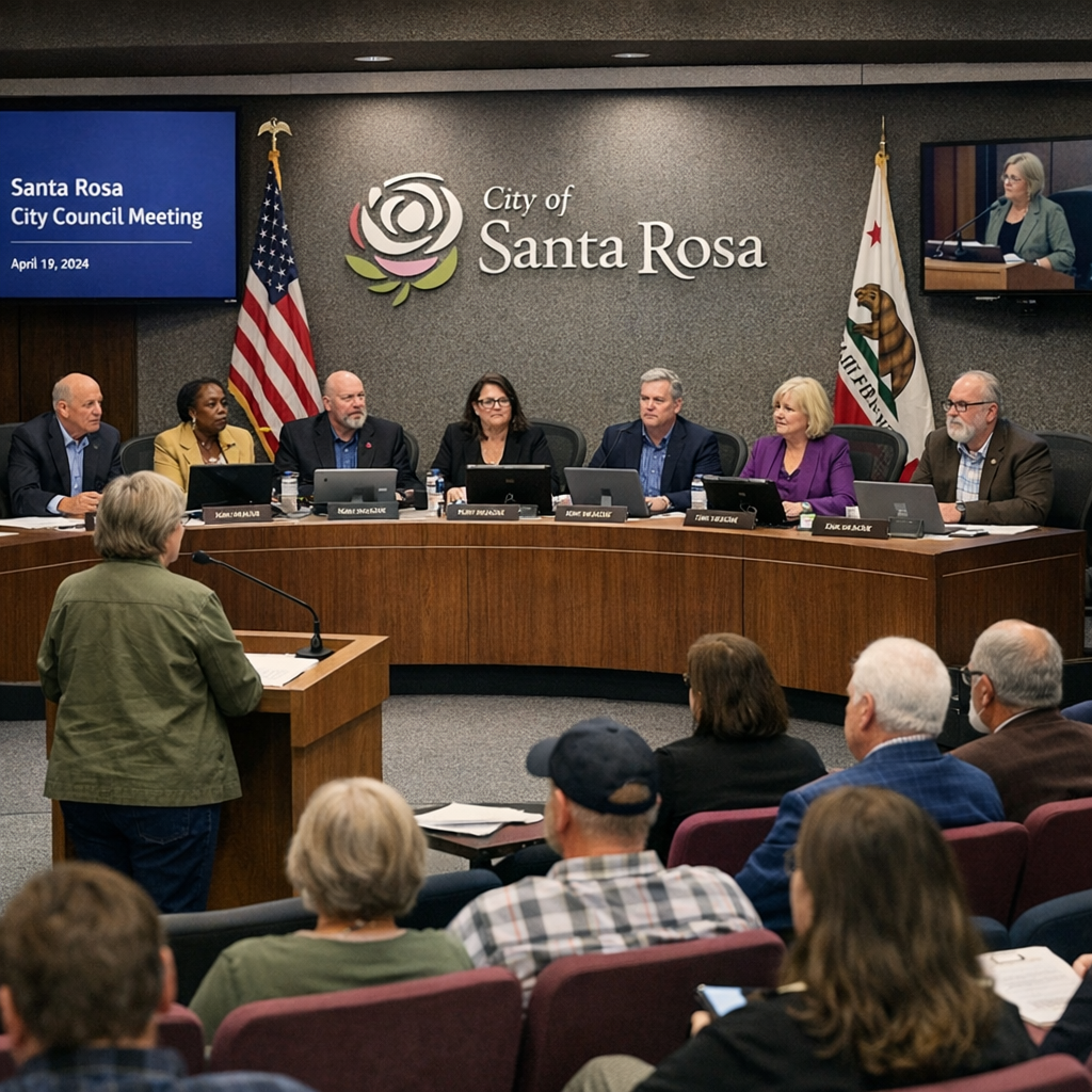 Santa Rosa City Council Addresses Budget Deficit with Proposed Sales Tax Increase