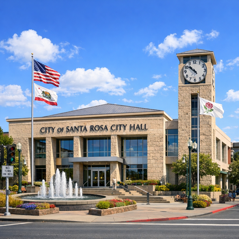 Santa Rosa’s City Hall Moves, Transit Gaps, and Keeping Neighbors Housed: What You Need to Know